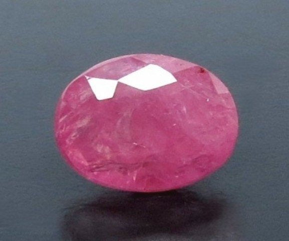 6.77/CT Natural Mozambique Ruby with Govt. Lab Certificate-23310