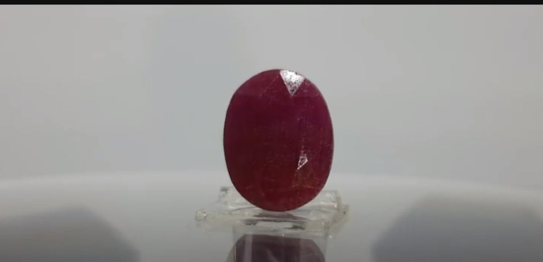 9.83 Ratti  Natural ruby with Govt. Lab Certificate-(1221)