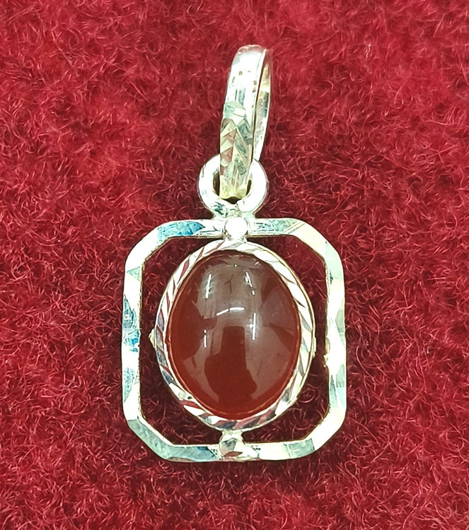 SILVER PENDANT FOR ZODIAC SIGN ARIES AND SCORPIO