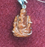 Load image into Gallery viewer, Silver Pendant of Natural Sun Sitara (Ganesha) Stone-1200
