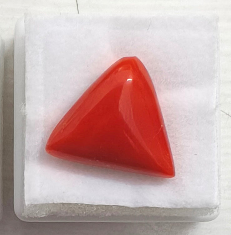 10.21/CT Natural Triangular Red Coral-2500