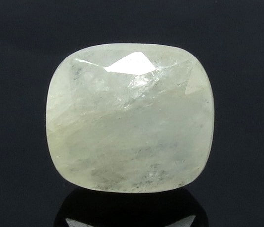 8.41/CT Natural White Sapphire with Govt Lab Certificate-6771