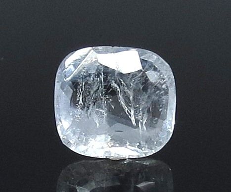 2.37 Ratti Natural White Sapphire with Govt Lab Certificate - (12210)