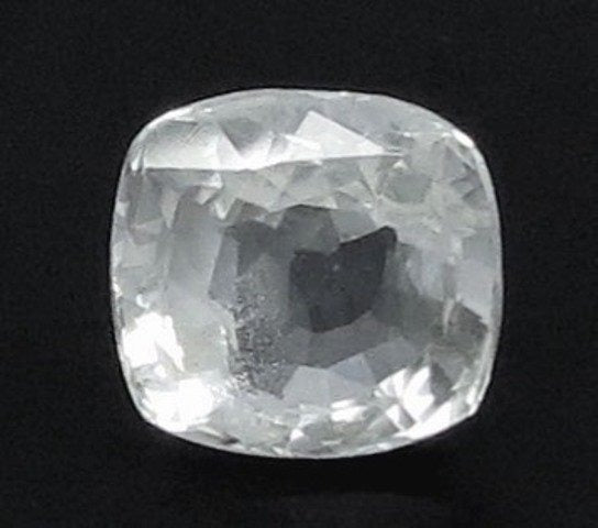 4.97/CT Natural White Sapphire with Govt Lab Certificate-75000