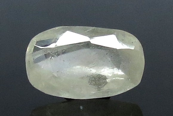 2.54 Ratti Natural White Sapphire with Govt Lab Certificate - (8991)