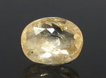 Load image into Gallery viewer, 4.51/CT Natural Yellow sapphire Stone with Govt Lab Certificate-(YELSA9W)
