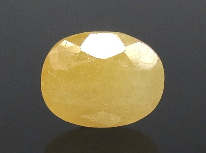 6.26 Ratti Natural Ceylonese Pukhraj Stone with Govt Lab Certificate-(1221)